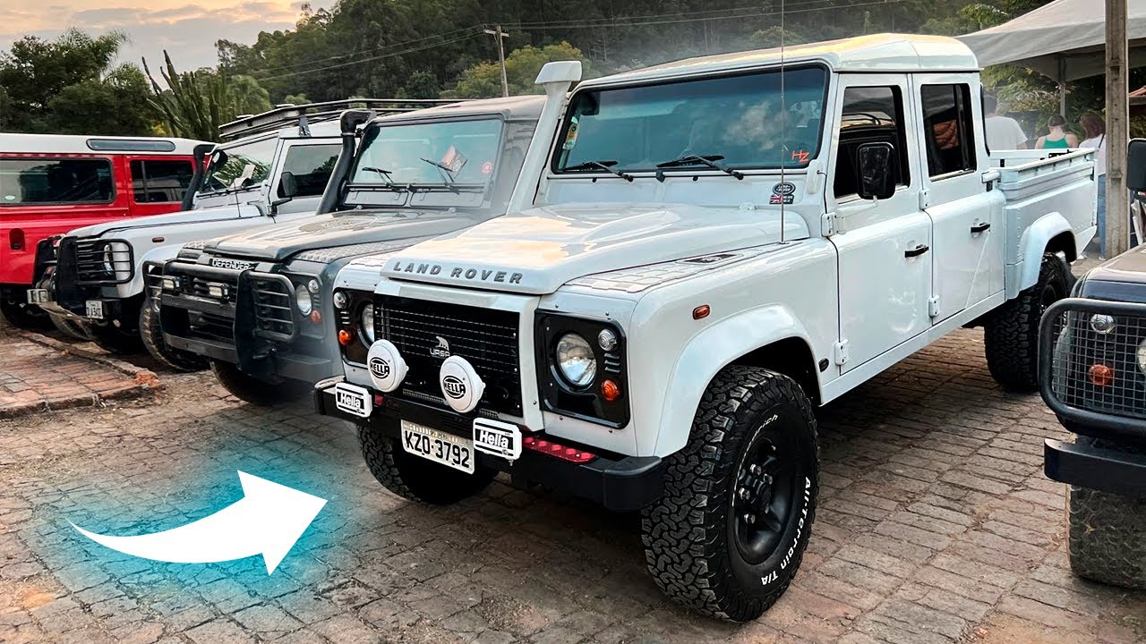 FUI NO MAIOR ENCONTRO DE LAND ROVER DO BRASIL E SÓ TINHAM PROJETOS INCRÍVEIS!!