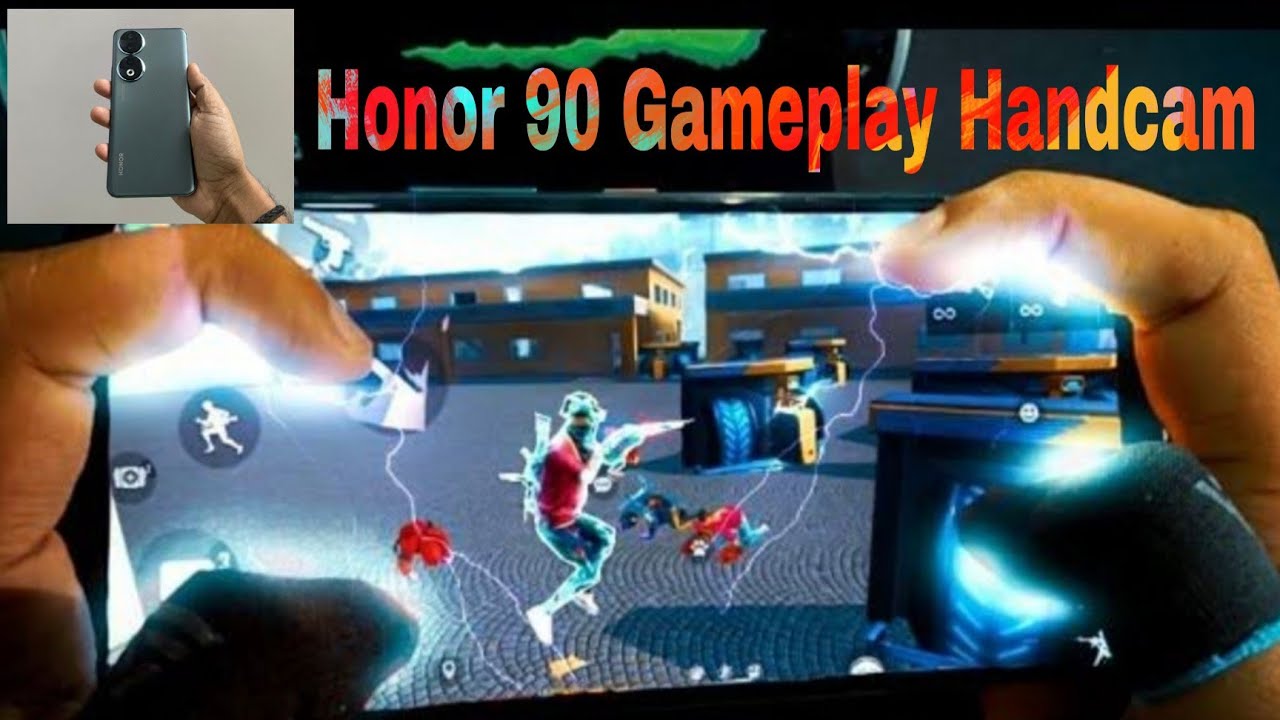 Honor 90 Free fire Handcam Gameplay. Very smooth performance #viral #viralvideo #trending