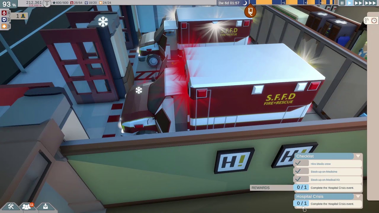 RescueHQ - The Tycoon - Hospital Emergency