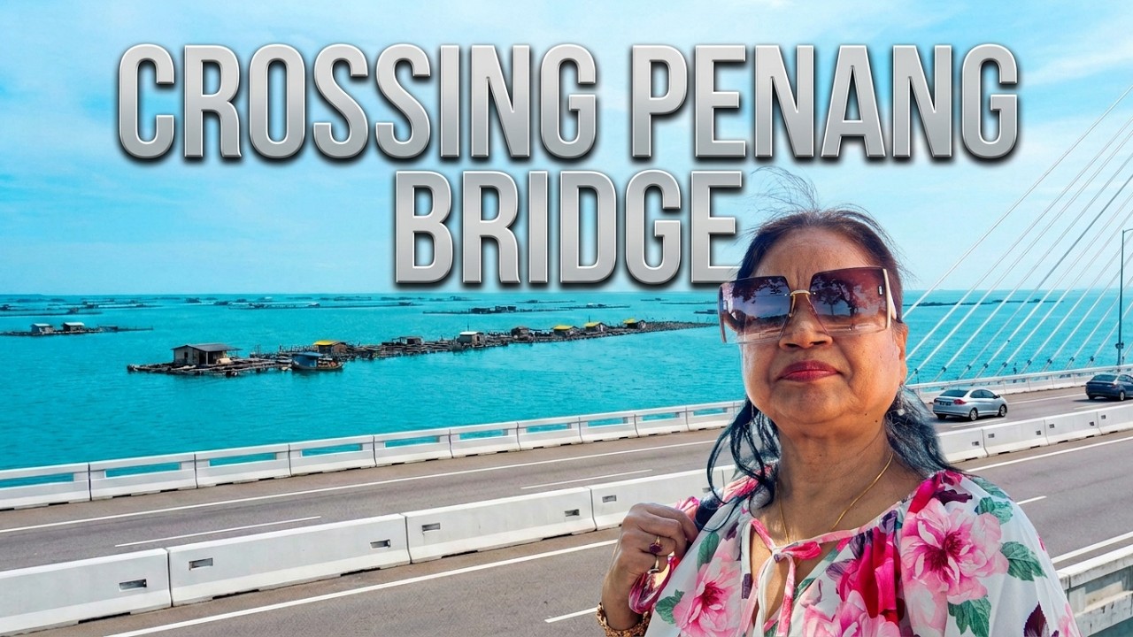 Beautiful View from Penang Bridge