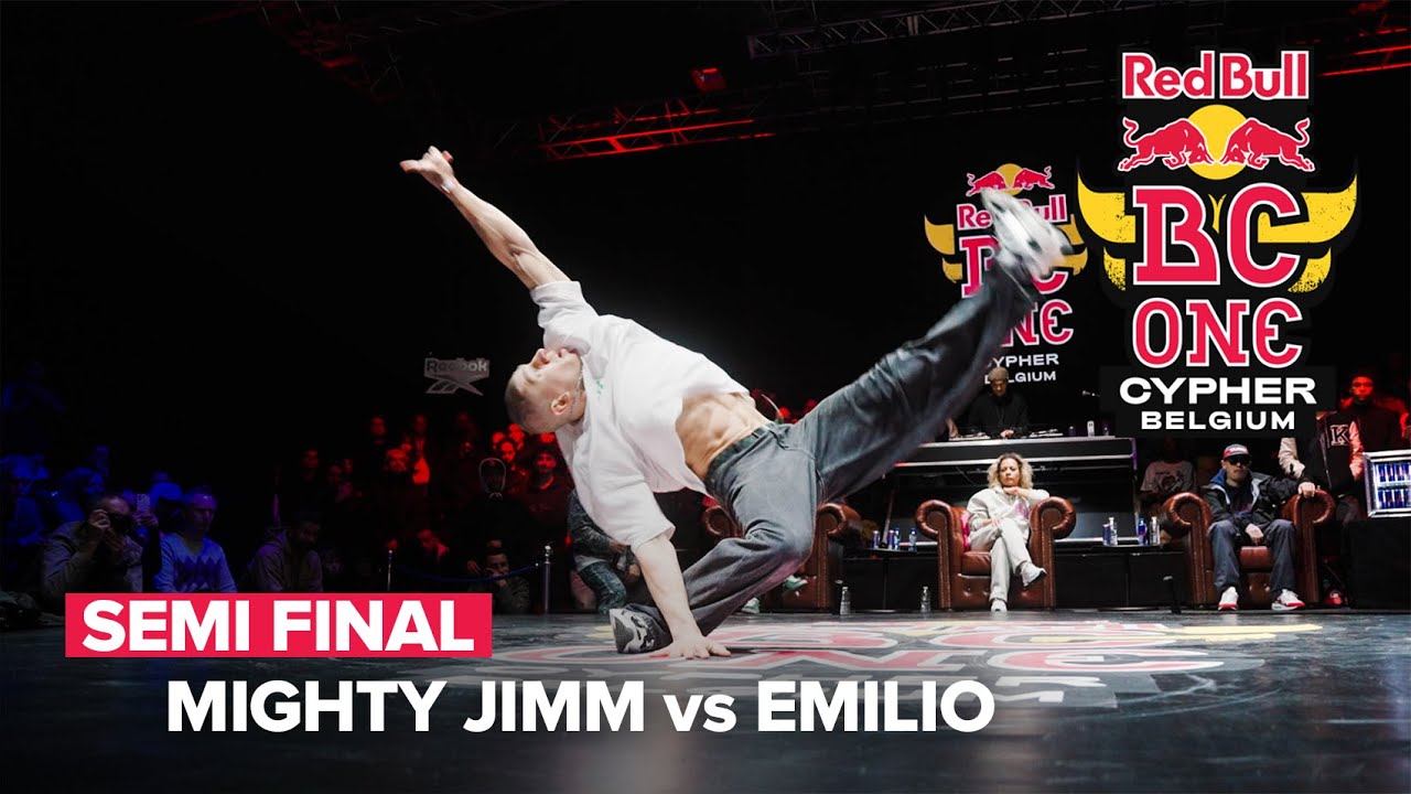 Mighty Jimm vs Emilio [BBOY SEMI FINAL] / Red Bull BC One Belgium Cypher 2024