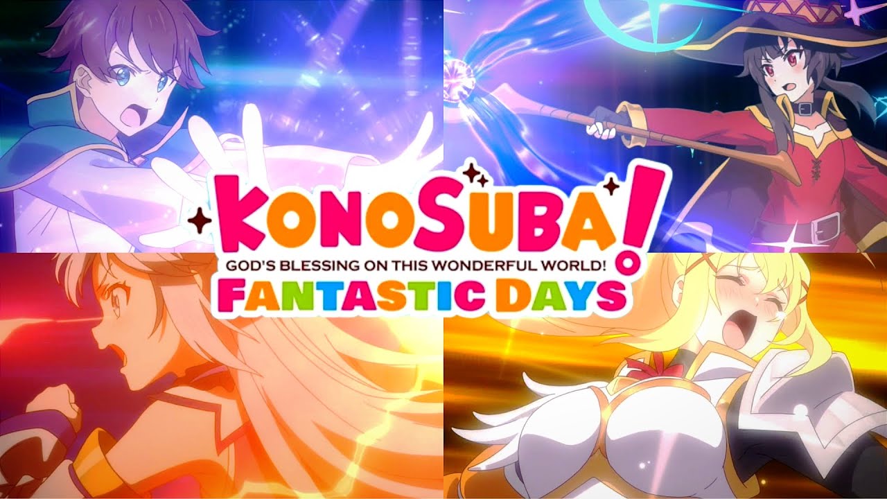 konosuba fantastic days : Ultimate cutscene anime