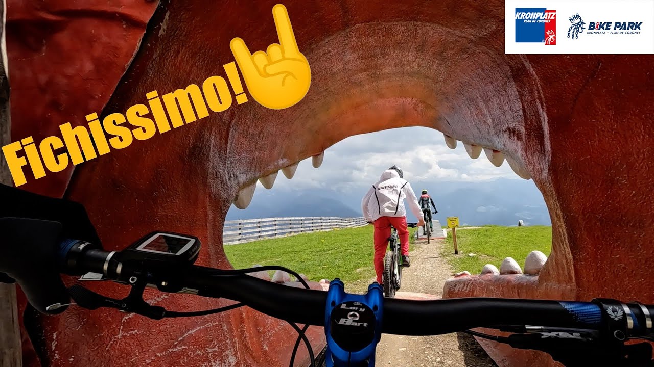 BIKE PARK KRONPLATZ PLAN DE CORONES TUTTA D'UN FIATO IN E-BIKE!