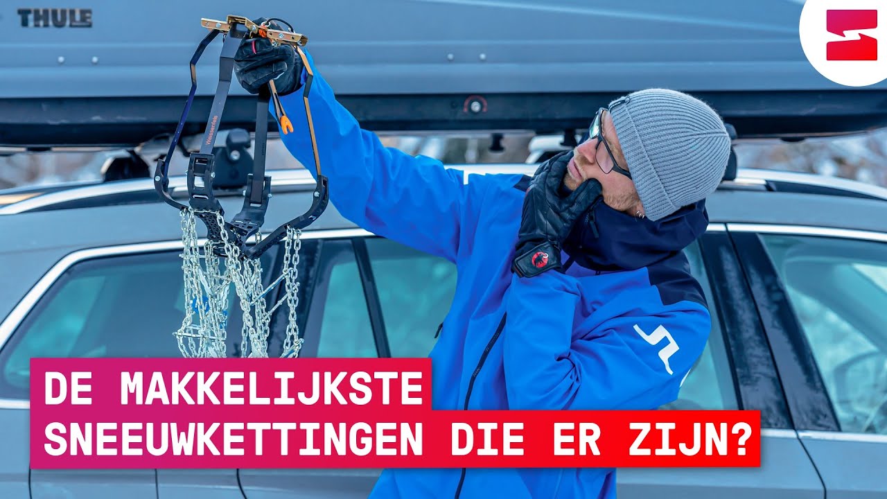 Dit is de makkelijkste manier om sneeuwkettingen te leggen!