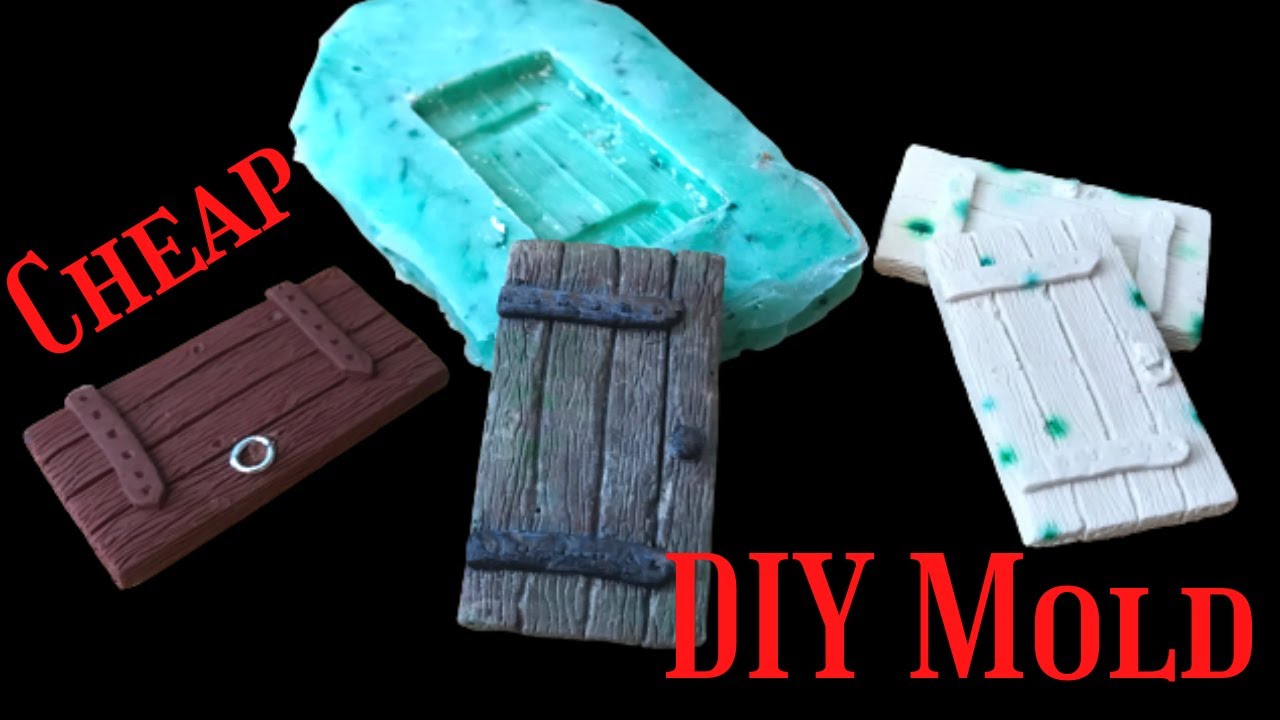 How to MOLD and CAST DOORS for D&D | Wargaming Terrain Tutorial