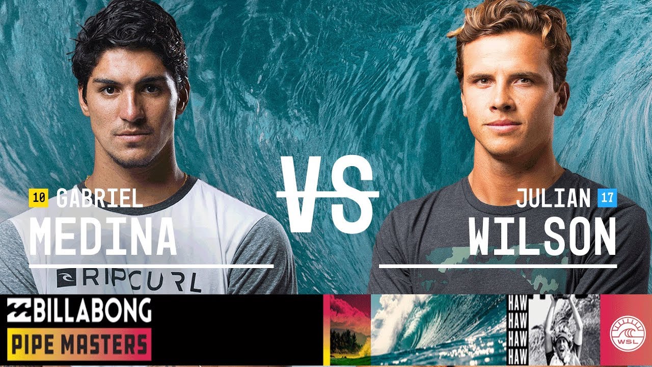 Gabriel Medina vs. Julian Wilson - FINAL - Billabong Pipe Masters 2018