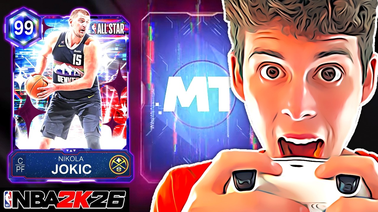 Я выиграл 10 000 долларов в турнире «Король площадки» в режиме MyTEAM в NBA 2K26! Открываю свой б...
