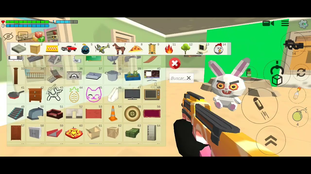 Jugando chiken Gun parte 13