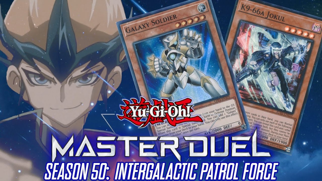 Space Patrol Rolling Out! | Yu-Gi-Oh! Master Duel! - K9 Galaxy-Eyes 
