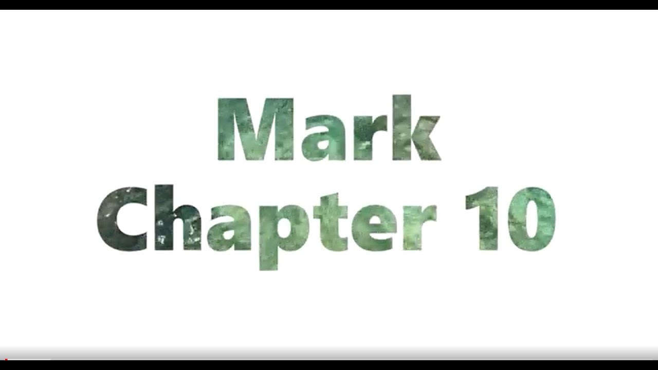 The Book of Mark Chapter 10 - New King James Version (NKJV) - Audio Bible
