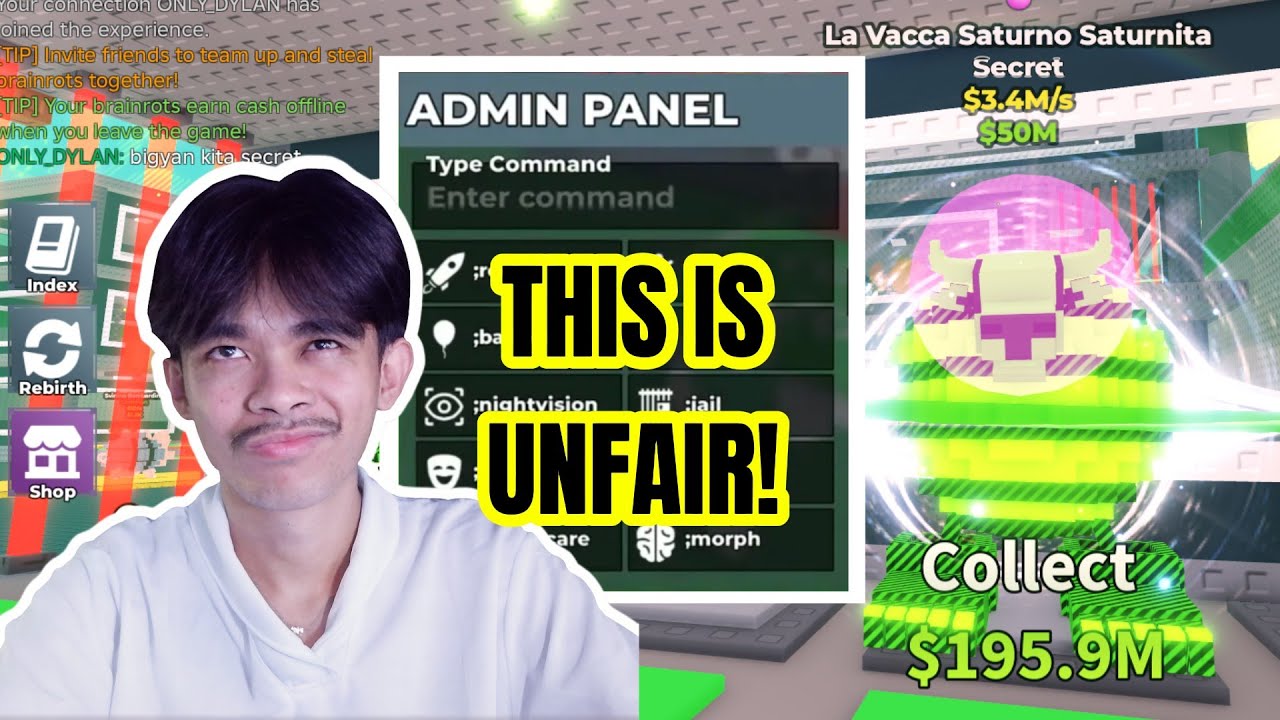 ADMIN PANEL ABUSE! - Steal a Brainrot (#6)