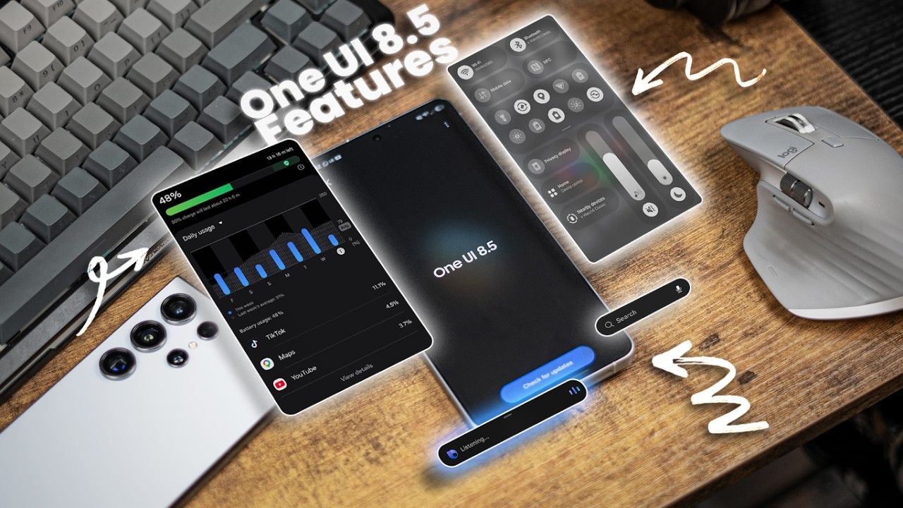 Обновление One UI 8.5: новые функции. Дата выхода и совместимые устройства!