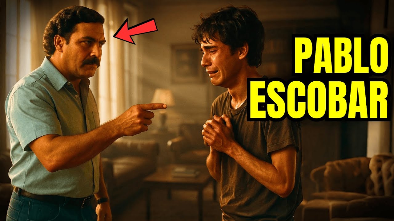Joven EMPUJA A Su ABUELA Frente A Pablo ESCOBAR Que Dice: 