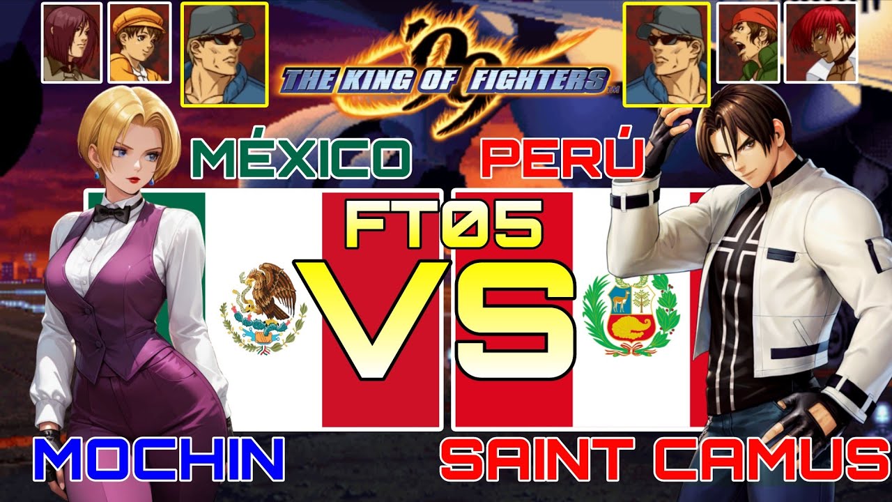 KOF 99 - MOCHIN 🇲🇽🆚🇵🇪 [Saint_Camus] [FT05] 1080p.60fps 