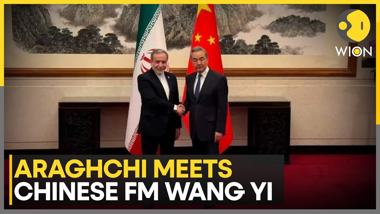 Iran-China Ties: Araghchi Meets China&rsquo;s Wang Yi In Key Diplomatic Talks | WION News