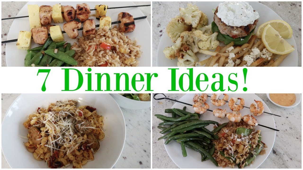 What's for Dinner This Week? | 7 Dinner Ideas and Recipes