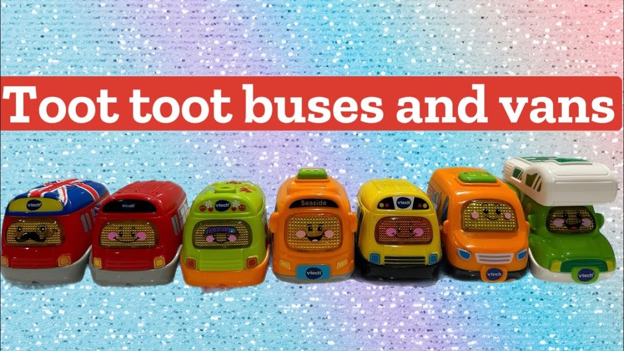 Toot toot drivers buses and vans | Vtech Go!Go! Smart wheels buses and vans collection