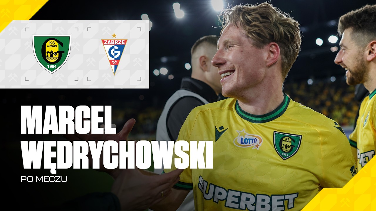 Marcel Wędrychowski po meczu GKS Katowice - Górnik Zabrze 3:1 (28.02.2026)