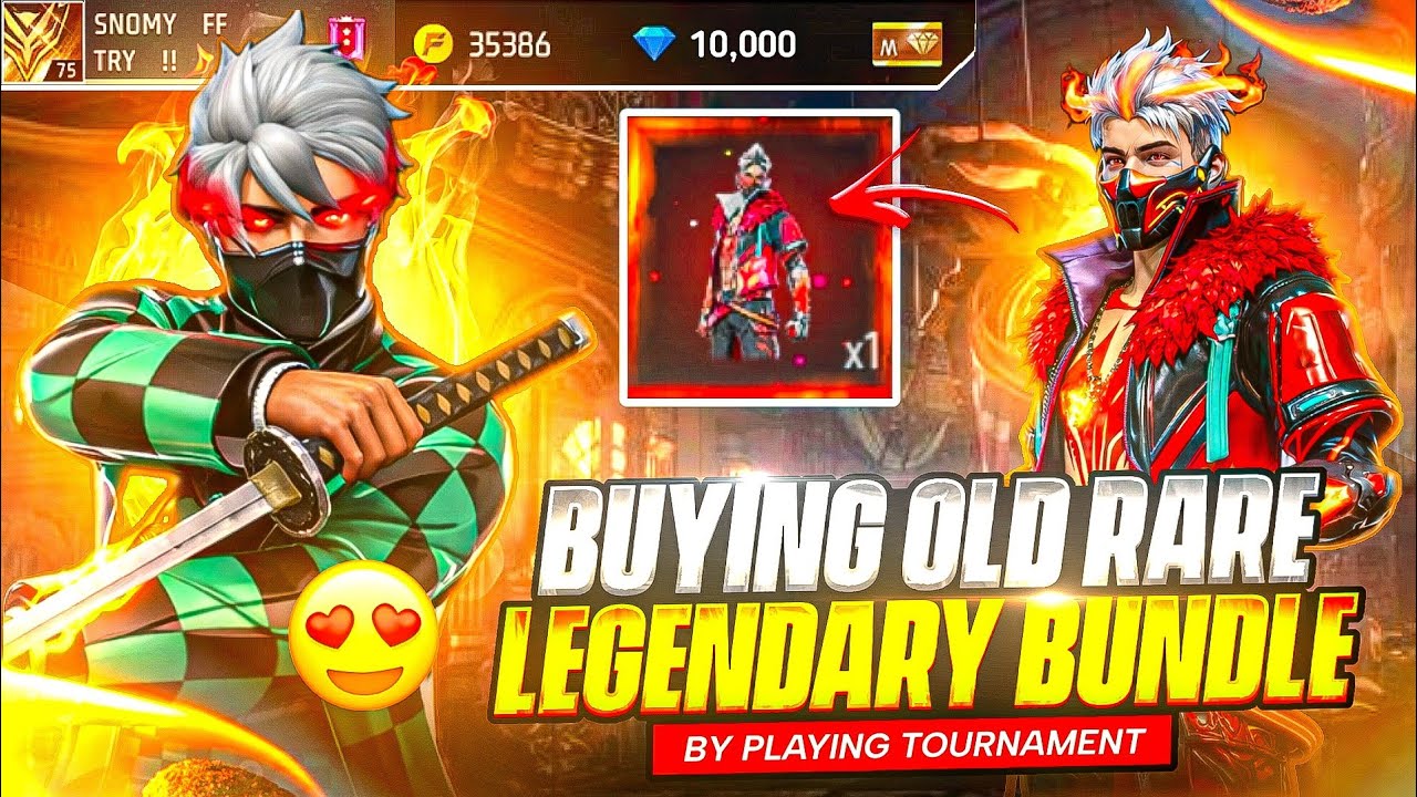 BUYING OLD LEGENDARY RAMPAGE BUNDLE 🔥 BY PLAYING TOURNAMENT | EP-4