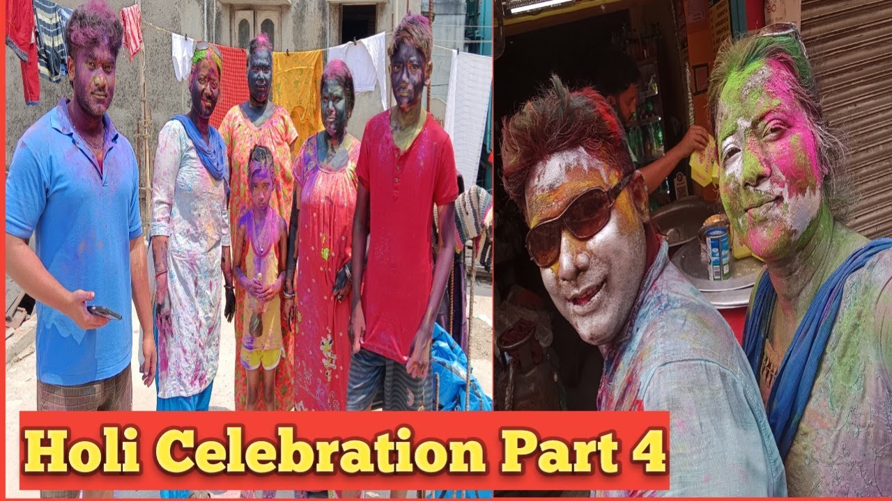 Holi Celebration vlog Part 4 #holi video 🤗🤗🤗🤗