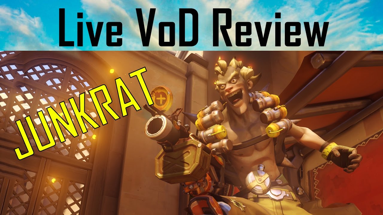 VoD Review Livestream! Diamond Junkrat on Dorado
