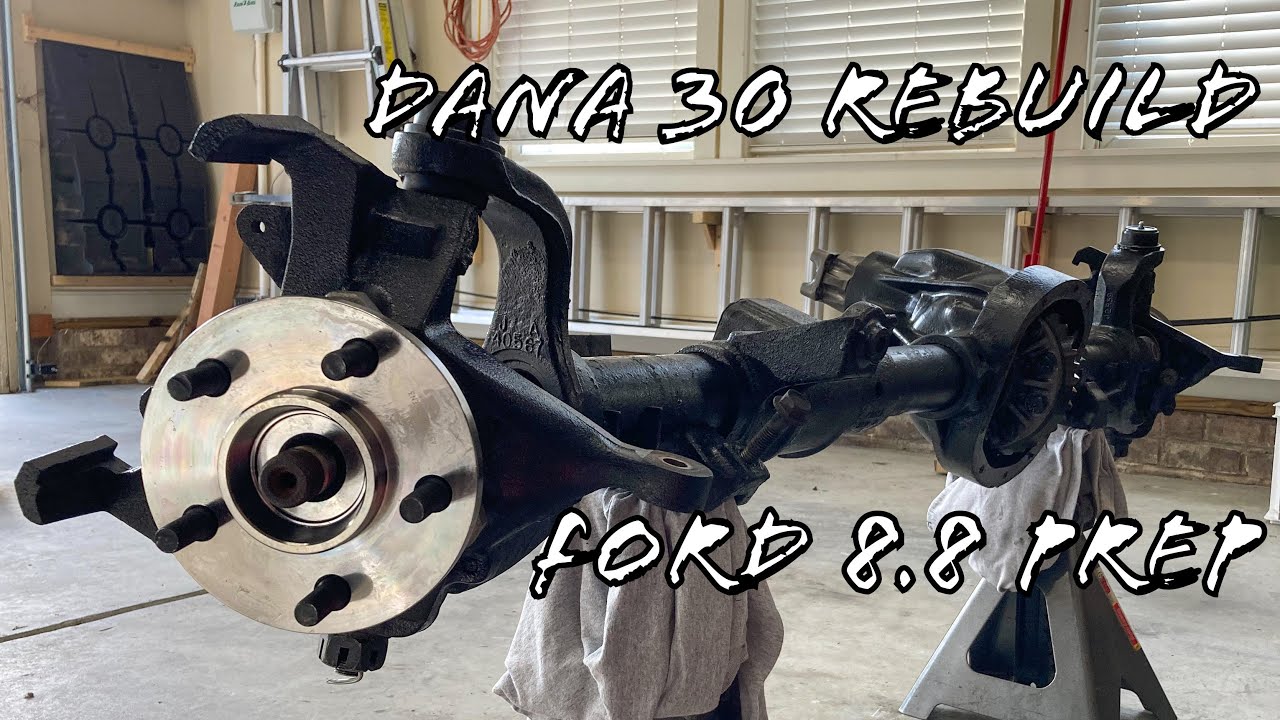 Jeep YJ Axle Swap (Ford 8.8 and Dana 30): Part 2 Axle Rebuild and Prep