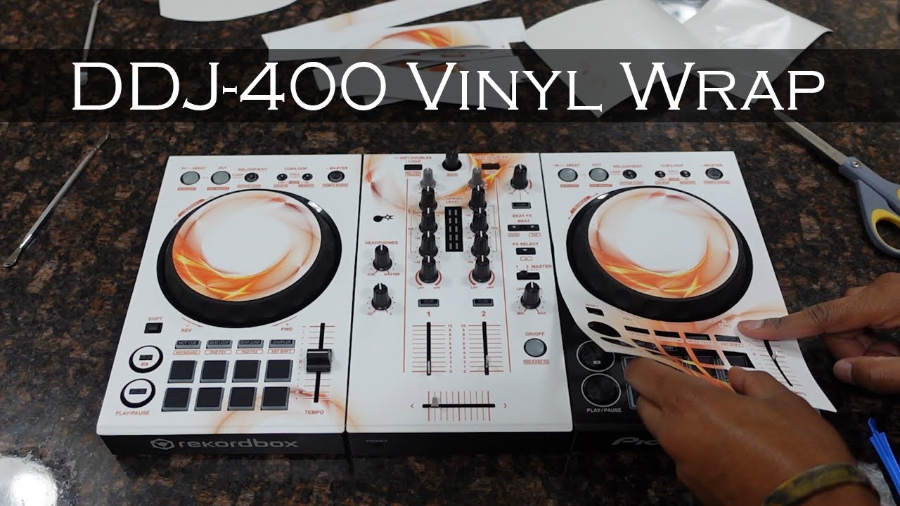DDJ 400 Vinyl Wrap