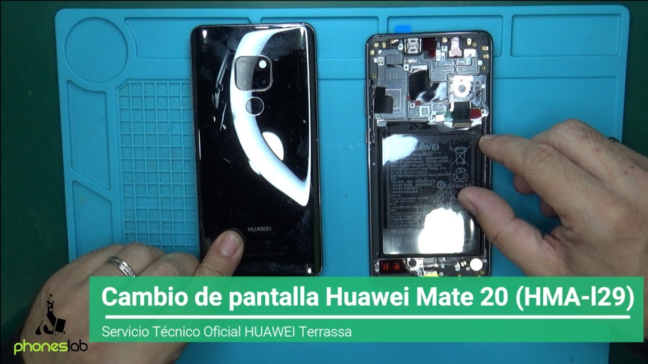 Cambiar pantalla Huawei Mate 20 (HMA-L29 y HMA-L09)