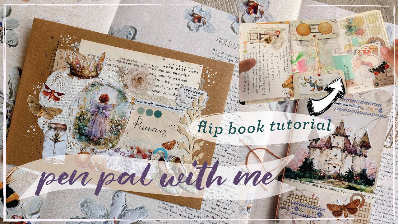 Pen Pal with Me - Fairy Theme🧚🏻‍♀️ #snailmail #penpalwithme