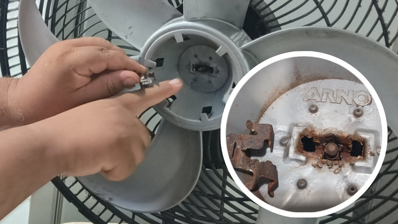 COMO fixar hélice do Arno VD50 sem a trava
