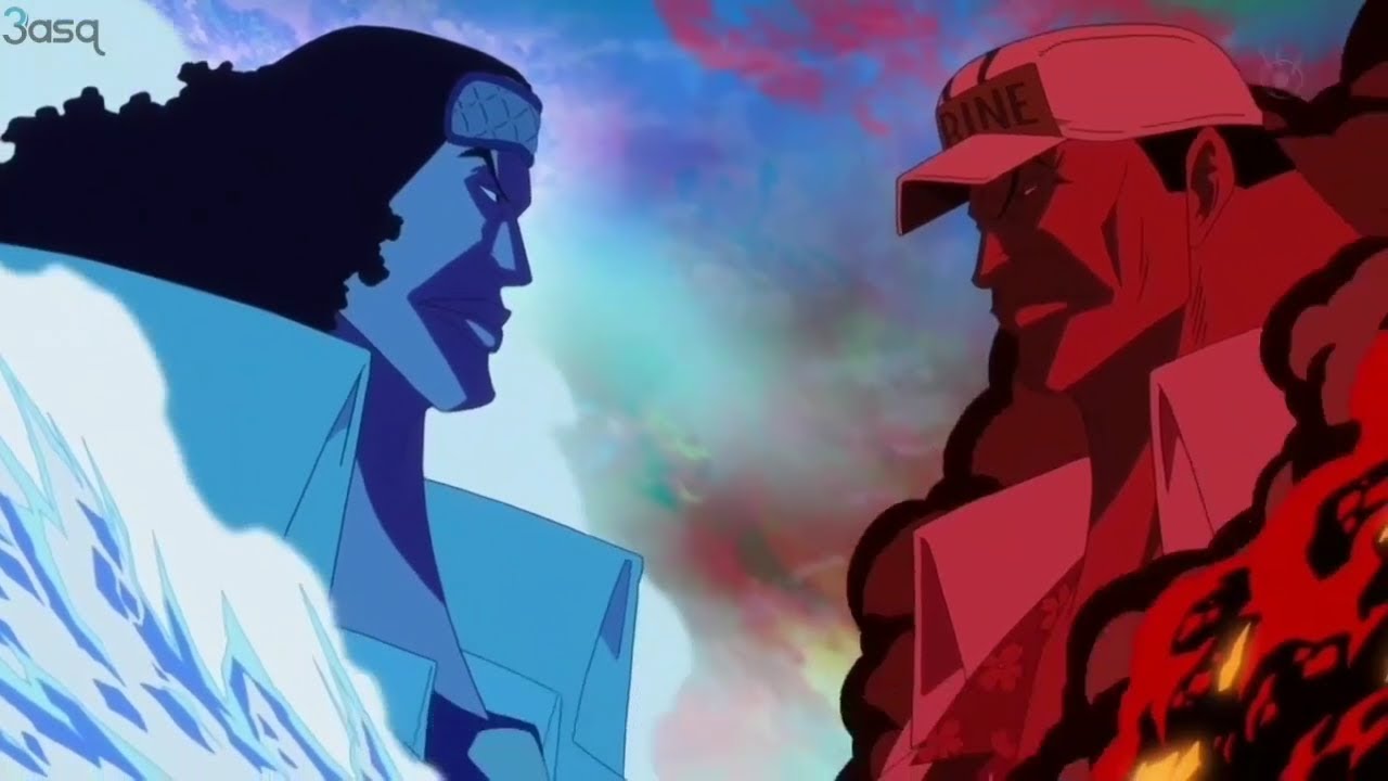 جيمبي يخبر لوفي بمعركة الادميرالات / صدمة لوفي