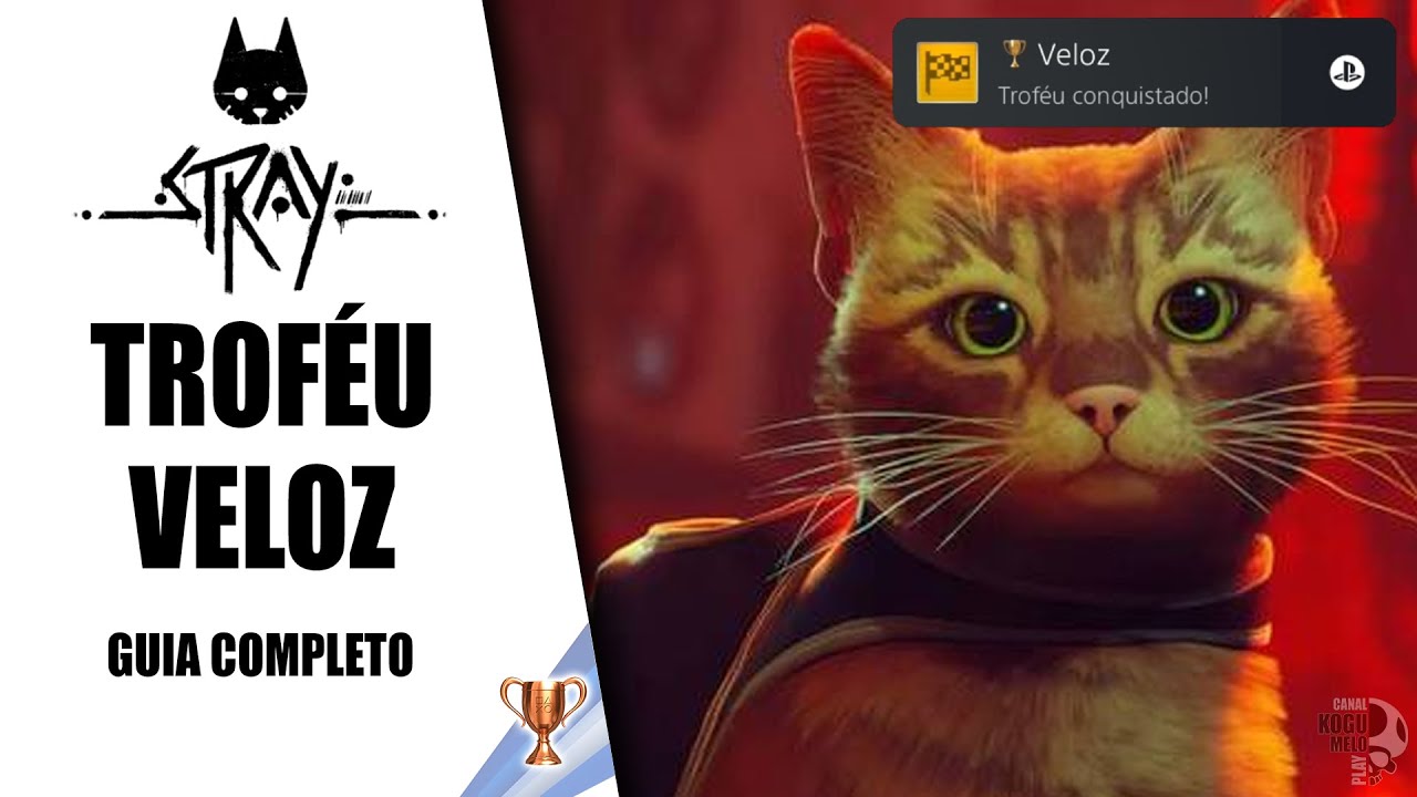 STRAY - TROFÉU VELOZ | RUN 01:46:07 (GUIA COMPLETO COM ROTAS E DICAS)