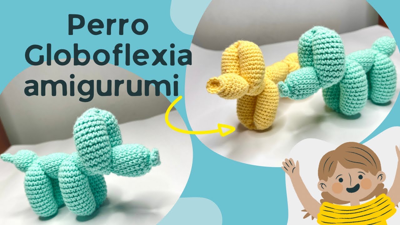 Balloon dog| CROCHET dog amigurumi | DIY | perro globo