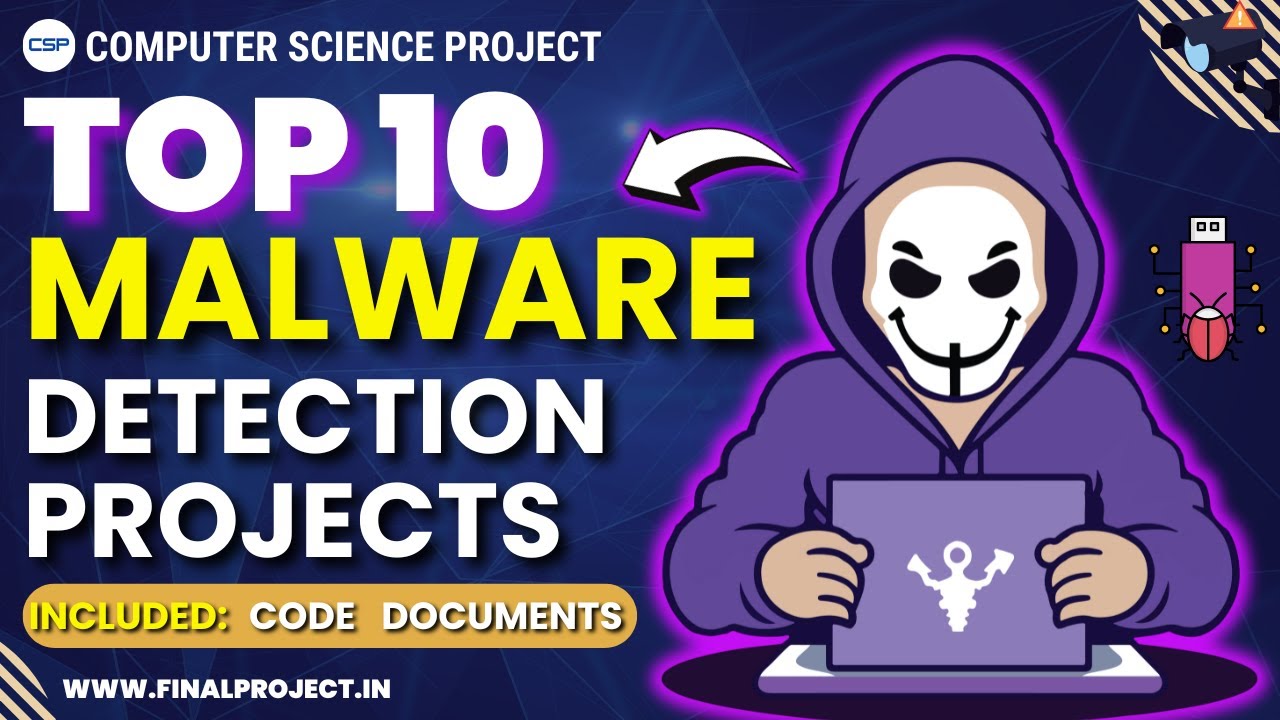 Top 10 Malware Detection Projects || Cybersecurity Projects || Python IEEE Projects