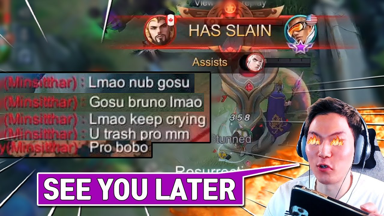 I finally ran out of my patience, so became TOXIC [Gosu General Bruno]