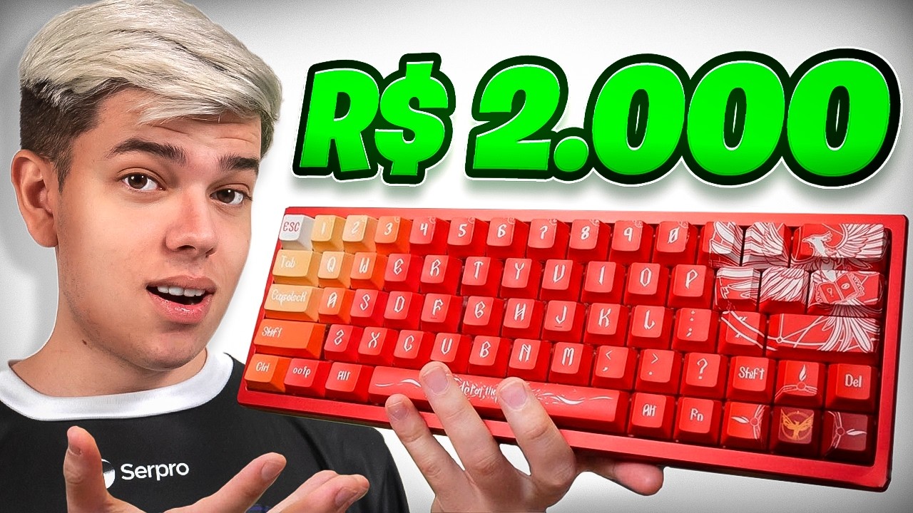 TESTEI O MELHOR TECLADO DO MUNDO NO FORTNITE