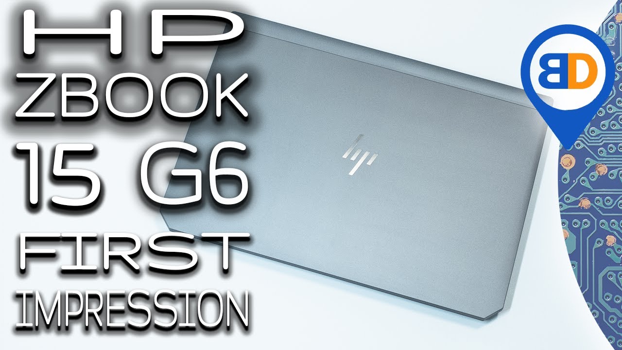 HP ZBook 15 G6 Unboxing and First Impression Hands on