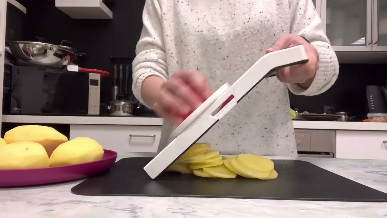 Шинковка Мандолина Юниор Tupperware. Идеи быстрых рецептов