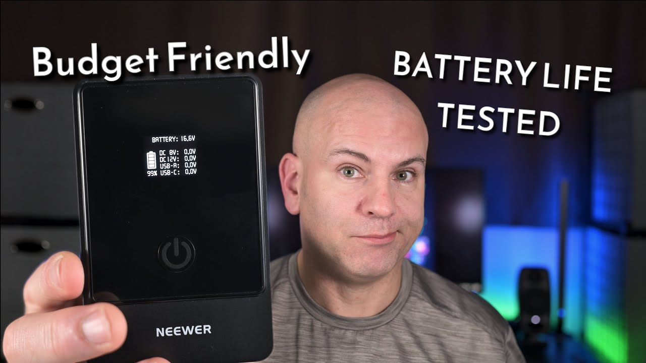 Neewer PS099F Vmount Battery Tested & Reviewed