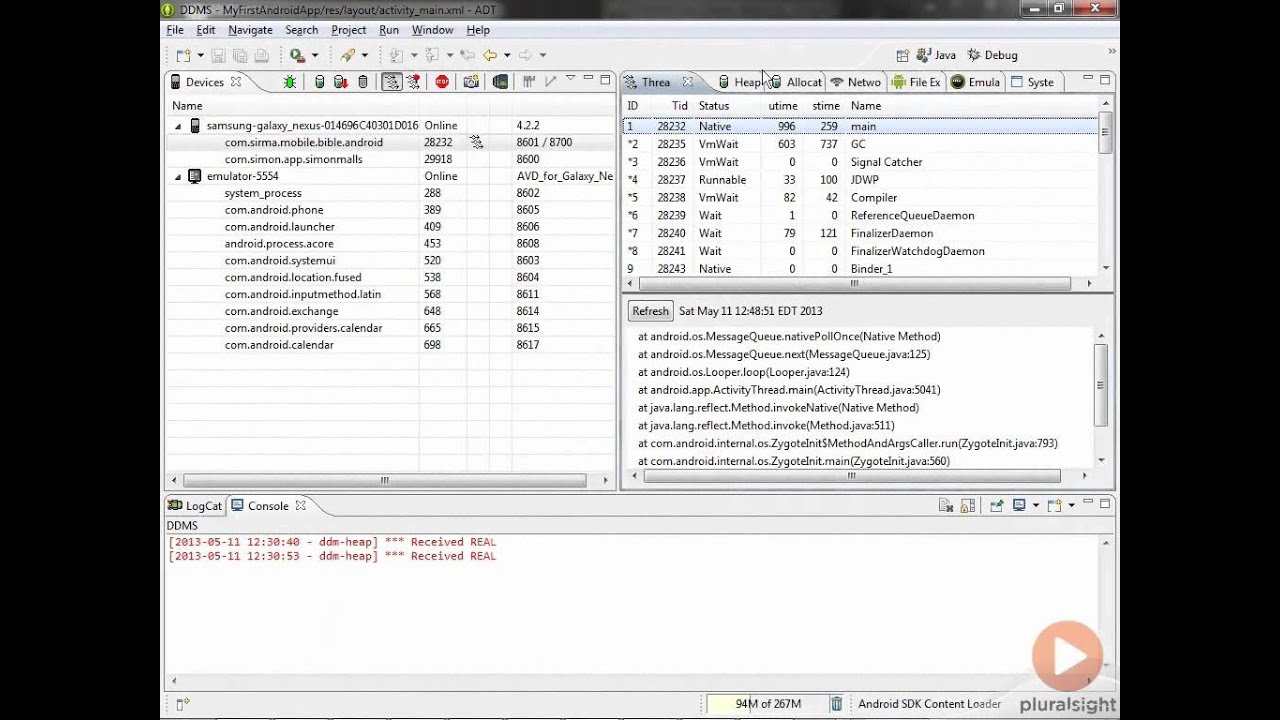 04.Dalvik Debug Monitor Server (DDMS) 05 Network activity