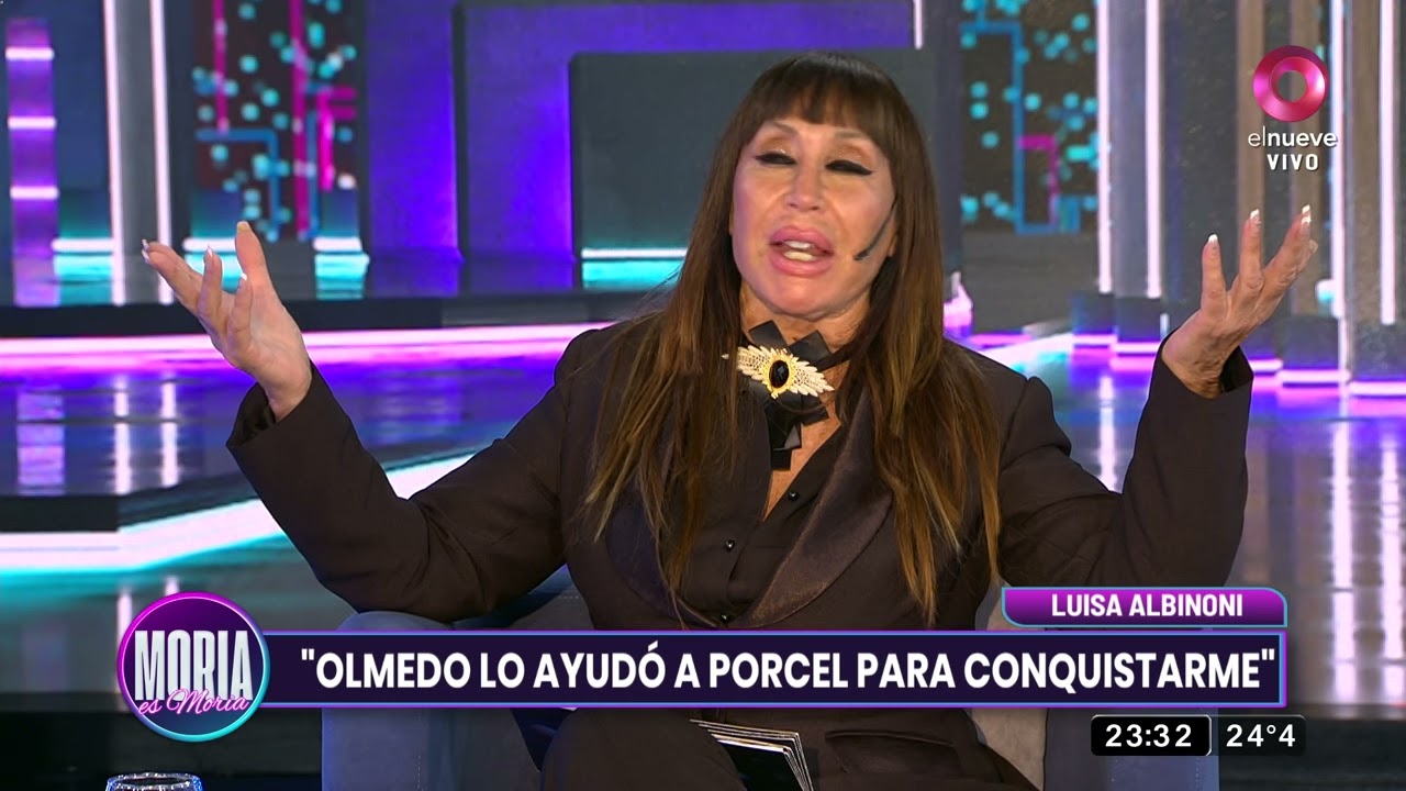 Luisa Albinoni contó su intimidad sexual con Jorge Porcel