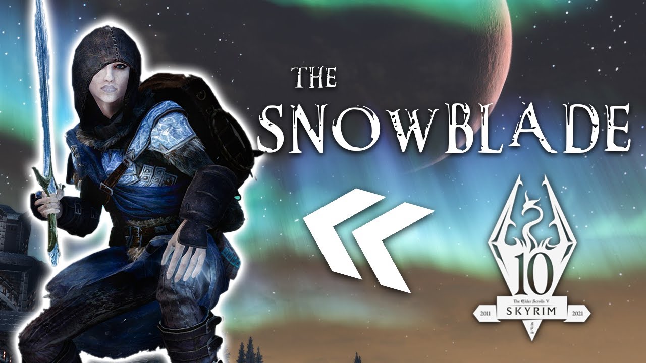 Снежный клинок [Skyrim Anniversary Edition Frost Build]