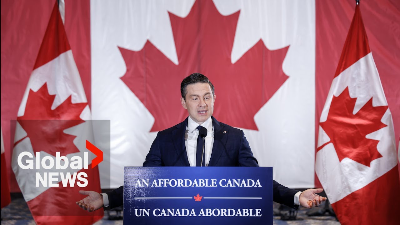 Poilievre responds to Carney's announcement of 4 