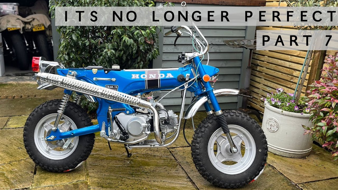 My Restoration was 95% Complete...Until I ruined the Paint - CT70 - PART 7