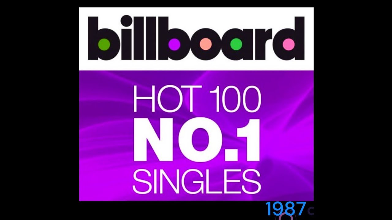 The USA Billboard number ones of 1987 - part 1 (see description below)