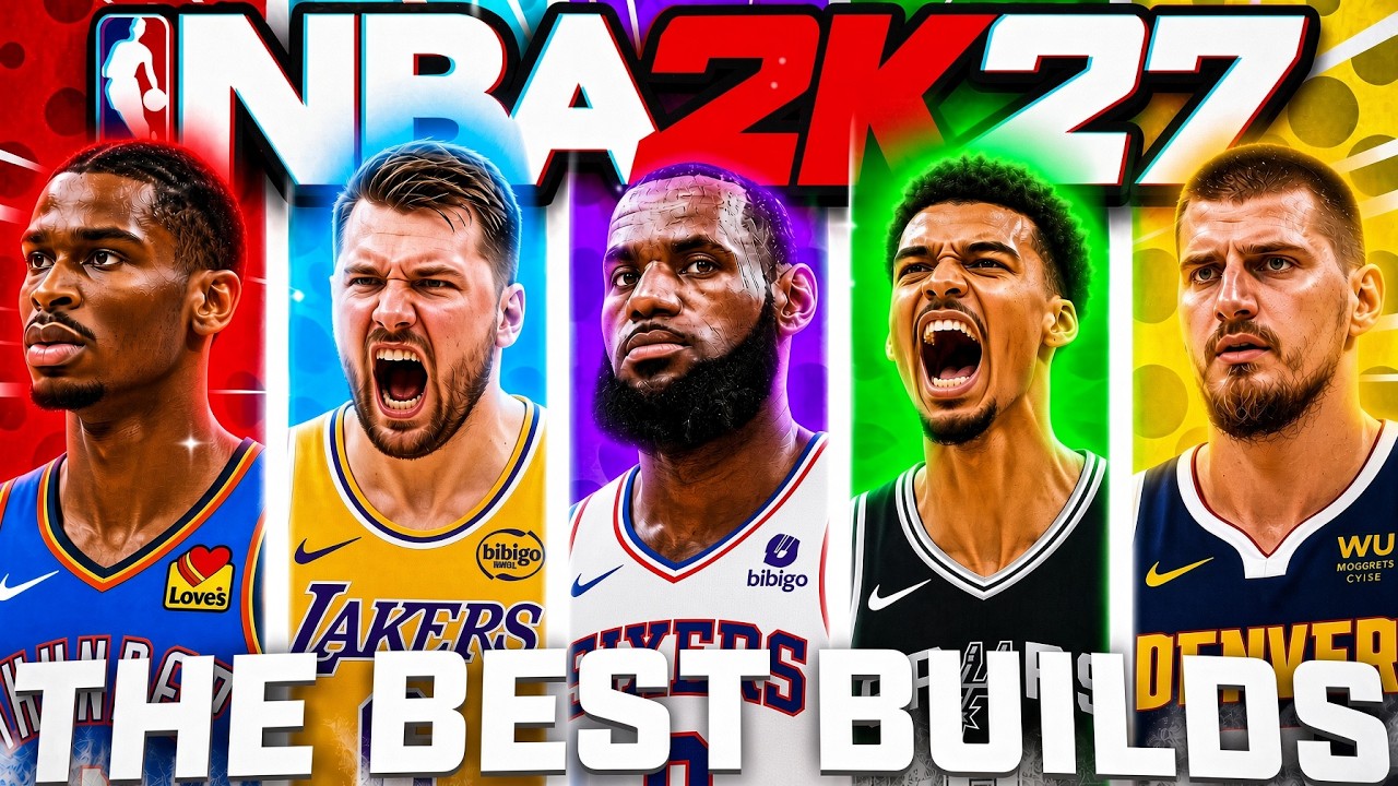 Лучшие билды для КАЖДОЙ позиции в NBA 2K27 (Подробный гайд)