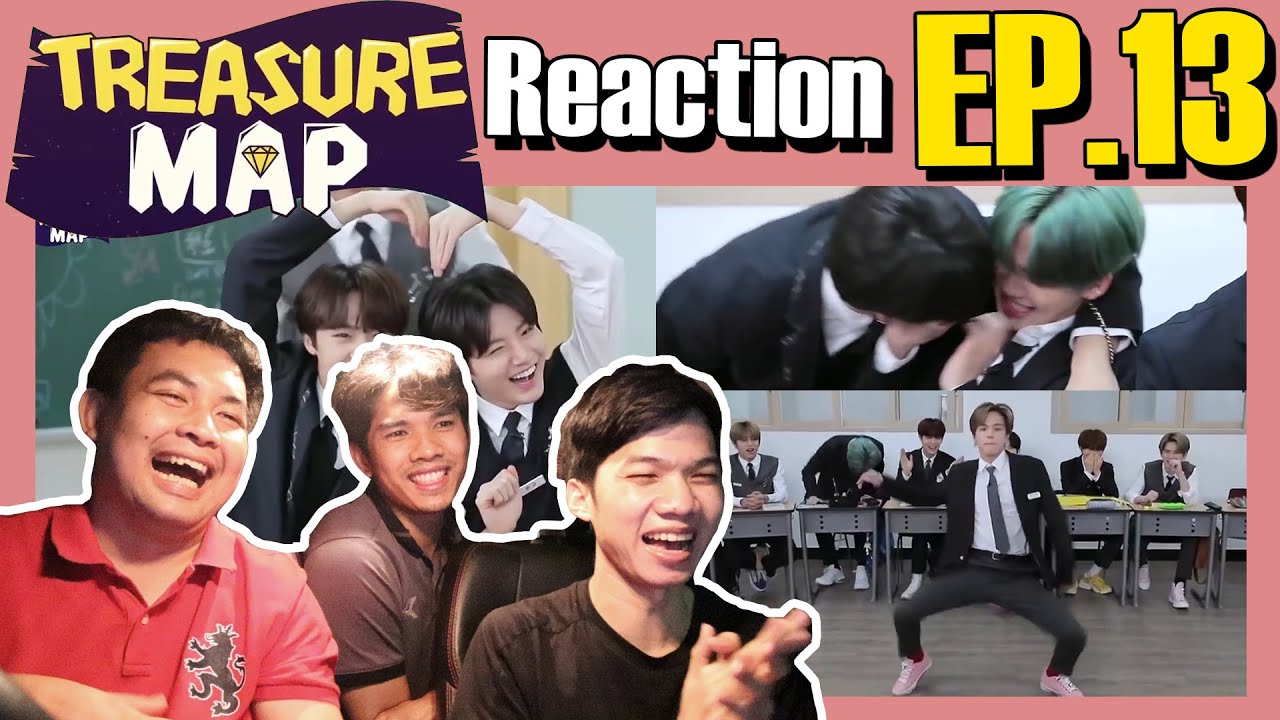 [TREASURE MAP] EP.13 | Reaction | เปิดเทอมใหม่หัวใจว้าวุ่น กับท่าเต้นที่เต้นไม่หยุด | ติ่งหลังรถ