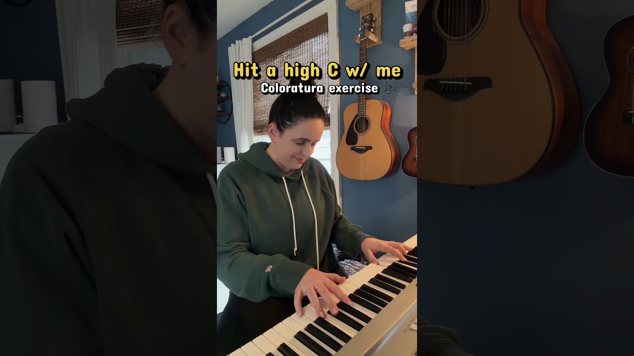 Coloratura Soprano High Note Challenge #vocalwarmups