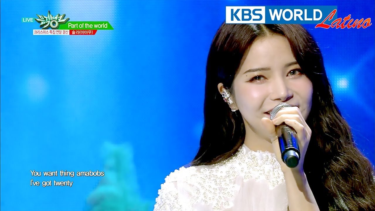 SOLAR (MAMAMOO) - Part of the world, Reflection, Let it go[Music Bank / 2018.12.21]