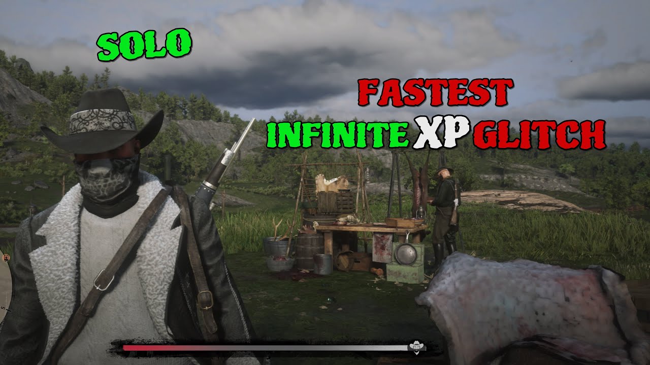 SUPER EASY INFINITE XP GLITCH IN RED DEAD ONLINE LEVEL UP TRADER FAST !!#rdr2 #rdo 